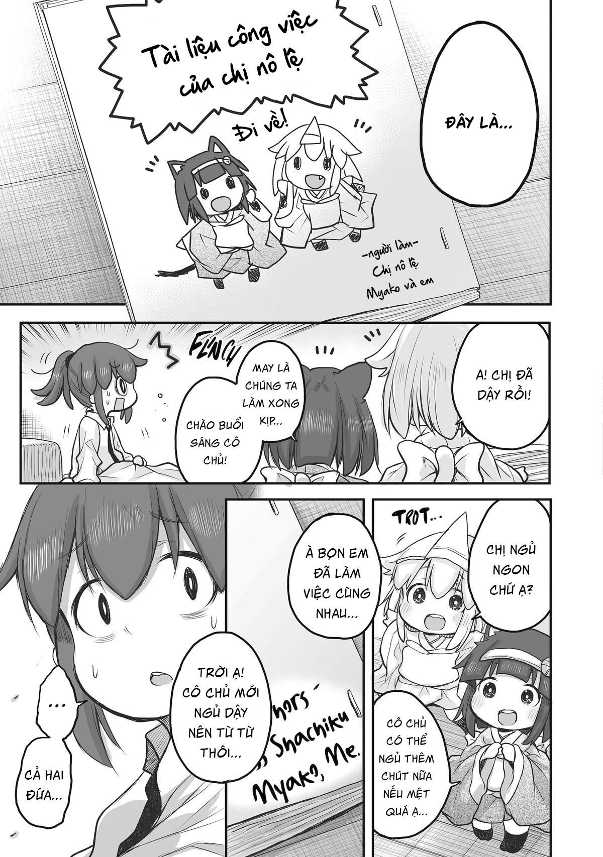 Miss Shachiku And The Little Baby Ghost Chapter 49 - Trang 2