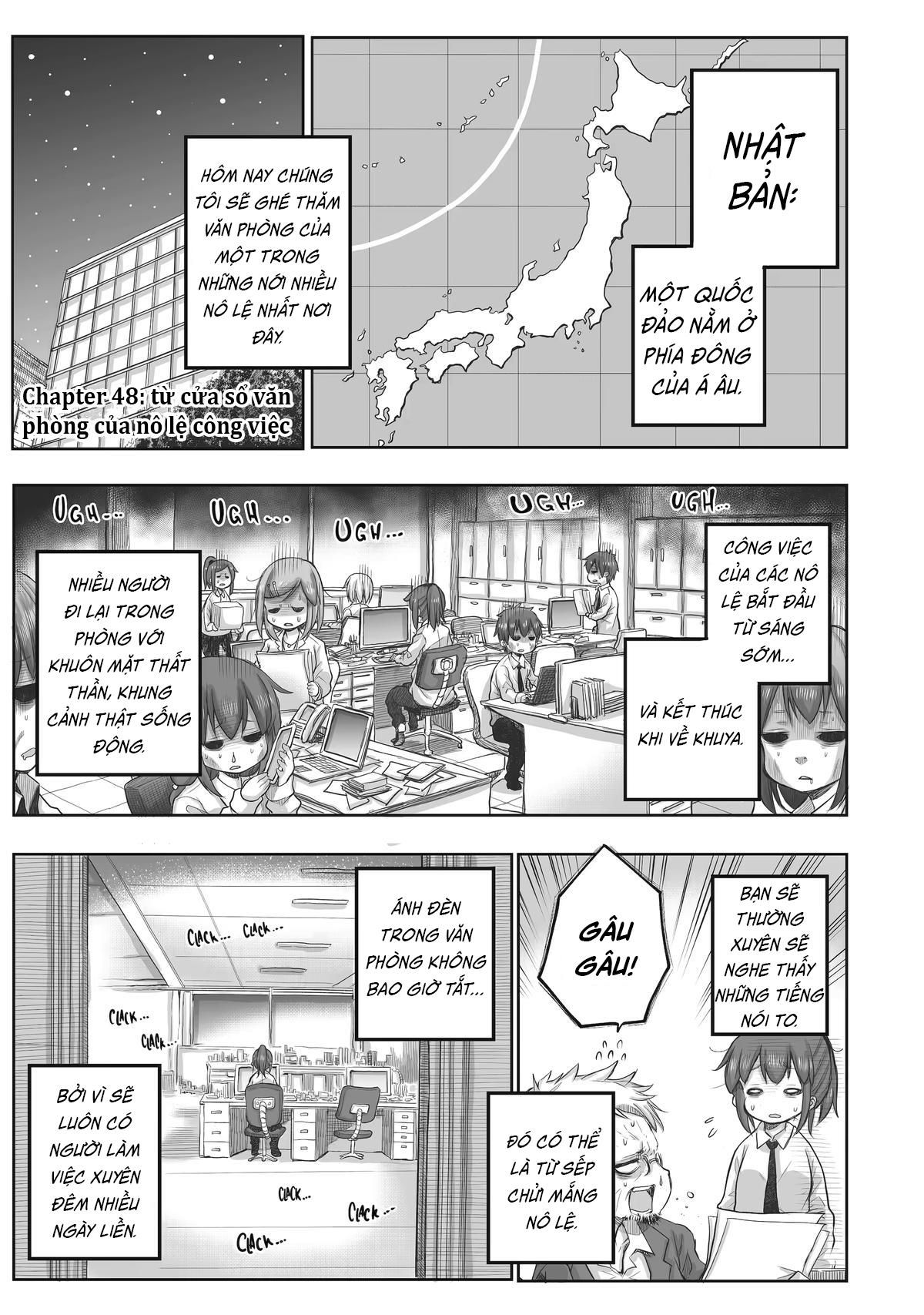 Miss Shachiku And The Little Baby Ghost Chapter 48 - Trang 2