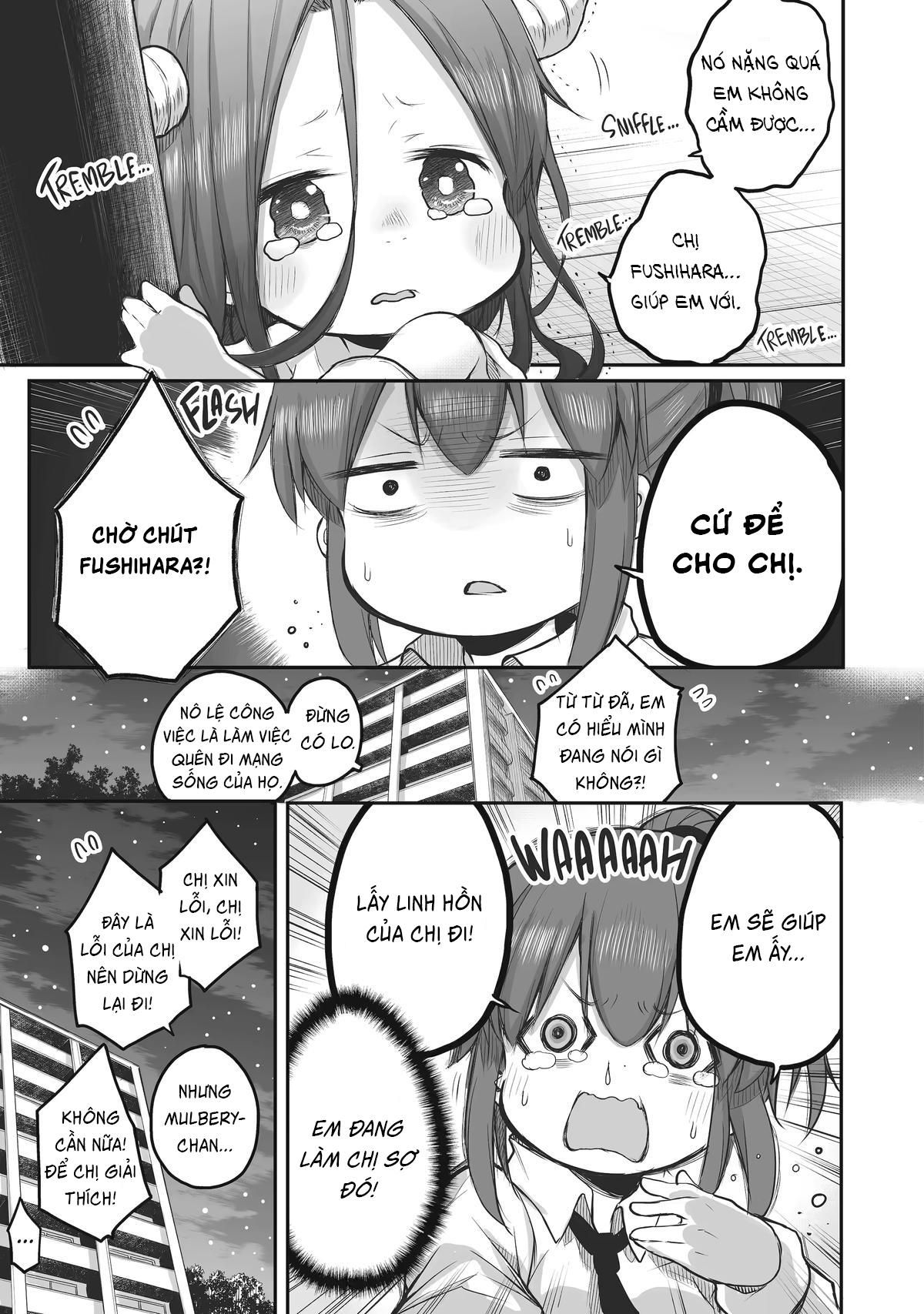 Miss Shachiku And The Little Baby Ghost Chapter 47 - Trang 2