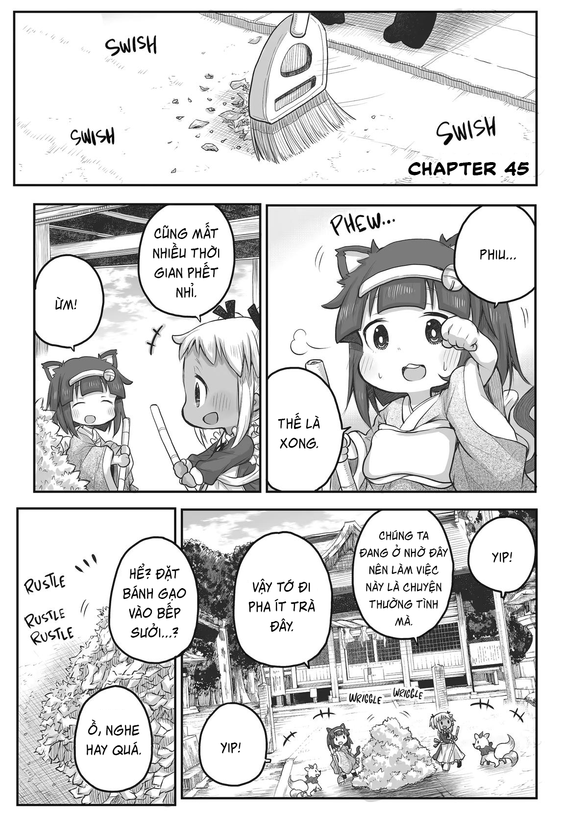 Miss Shachiku And The Little Baby Ghost Chapter 45 - Trang 2