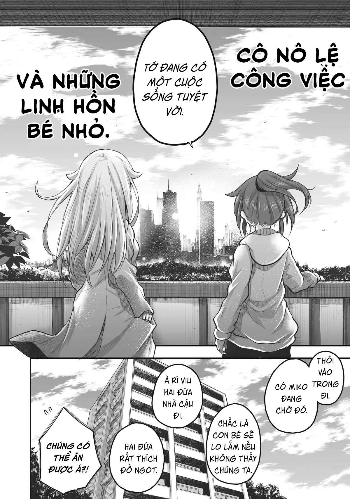 Miss Shachiku And The Little Baby Ghost Chapter 44 - Trang 2