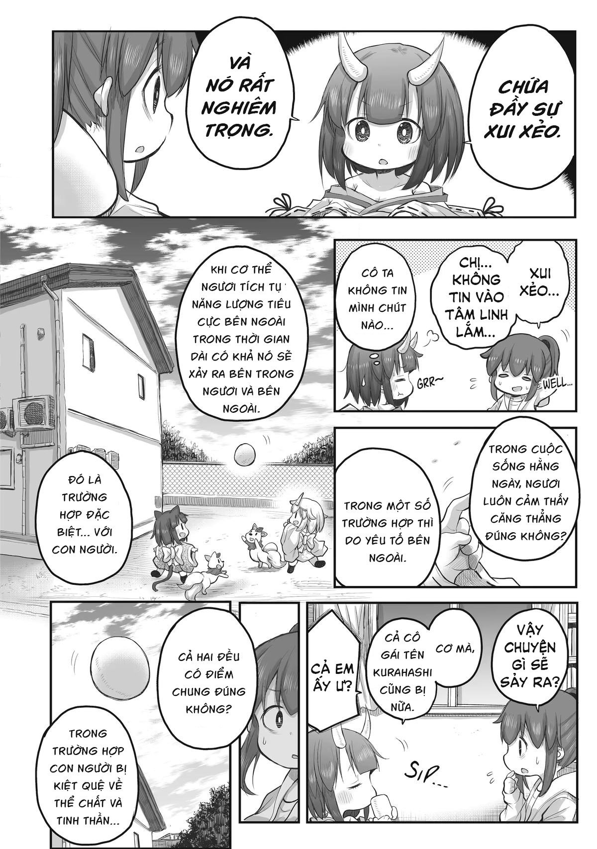 Miss Shachiku And The Little Baby Ghost Chapter 43 - Trang 2