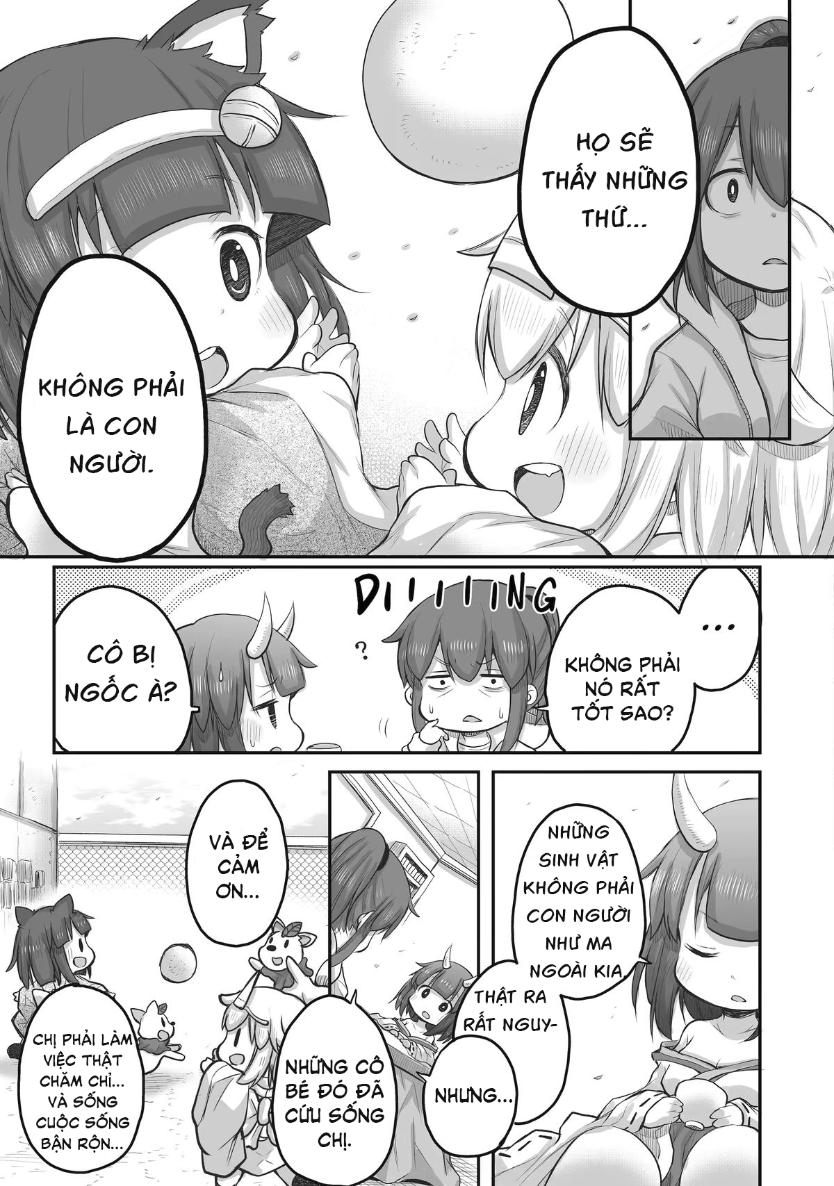 Miss Shachiku And The Little Baby Ghost Chapter 43 - Trang 2