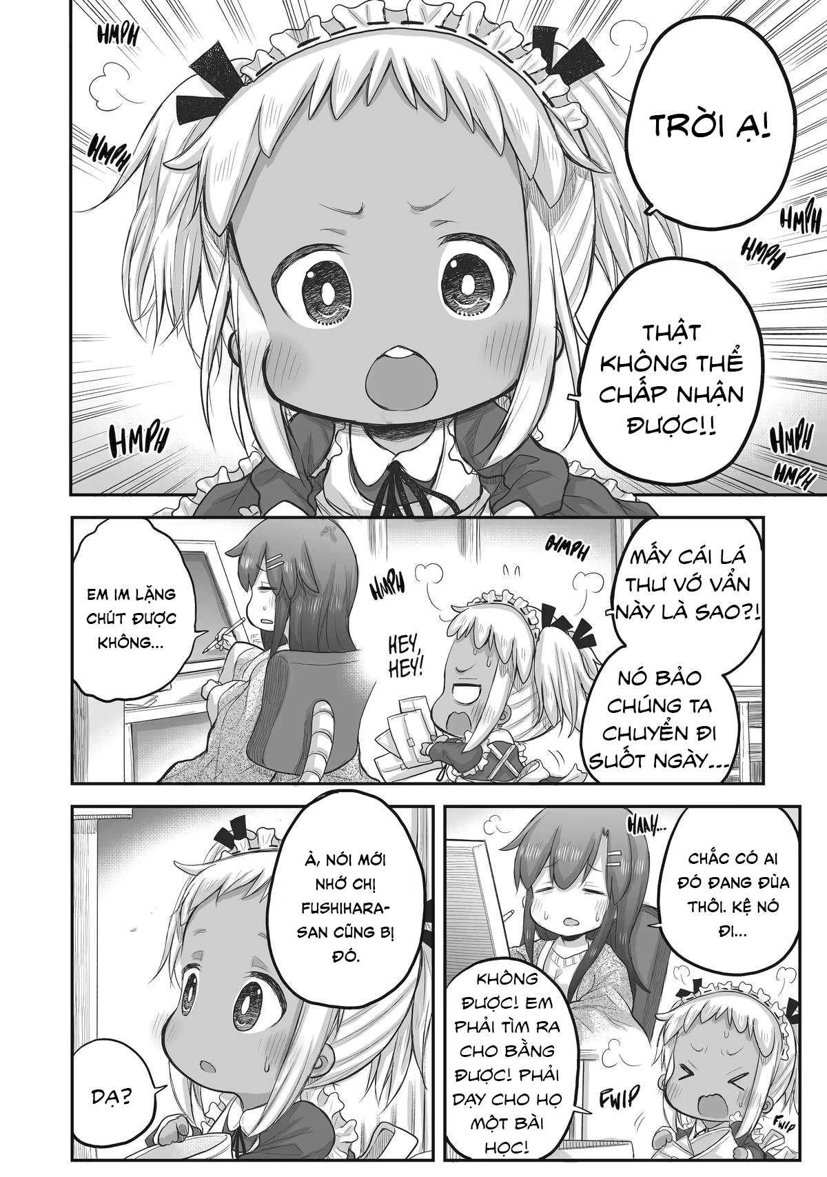 Miss Shachiku And The Little Baby Ghost Chapter 43 - Trang 2