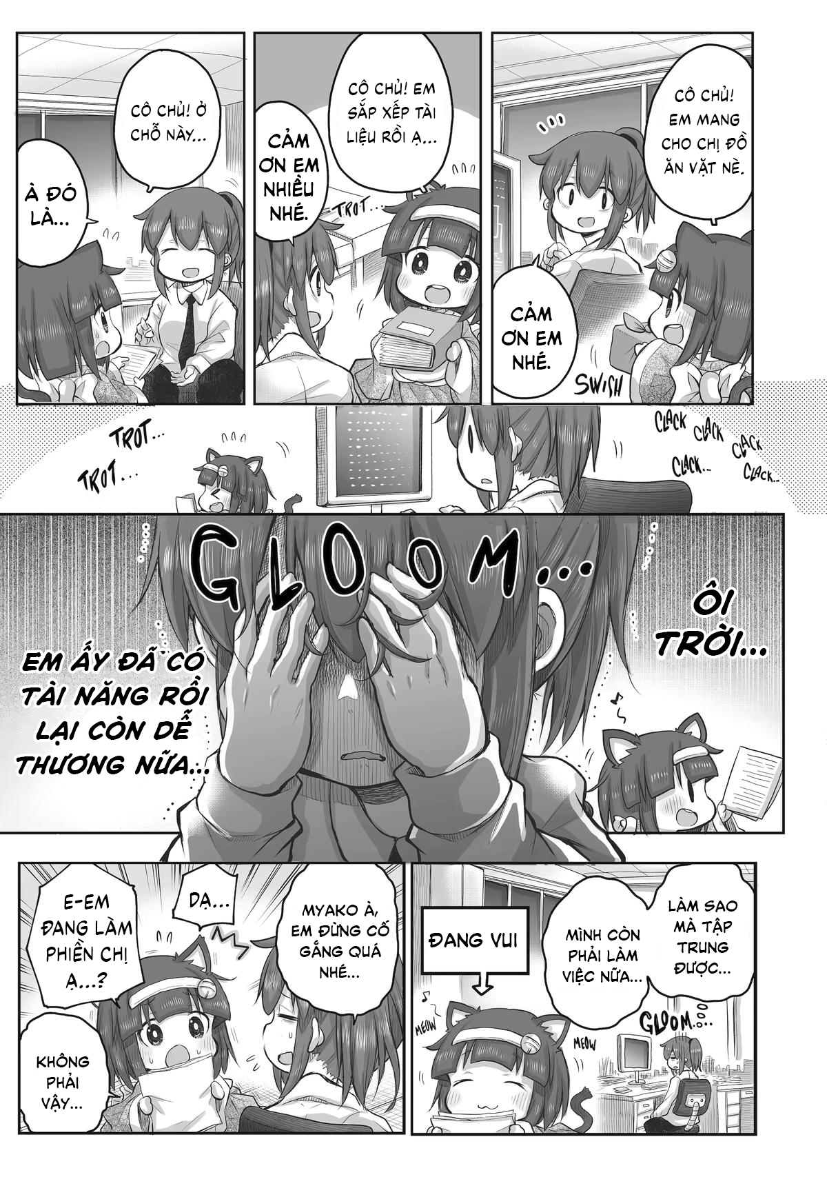 Miss Shachiku And The Little Baby Ghost Chapter 41 - Trang 2