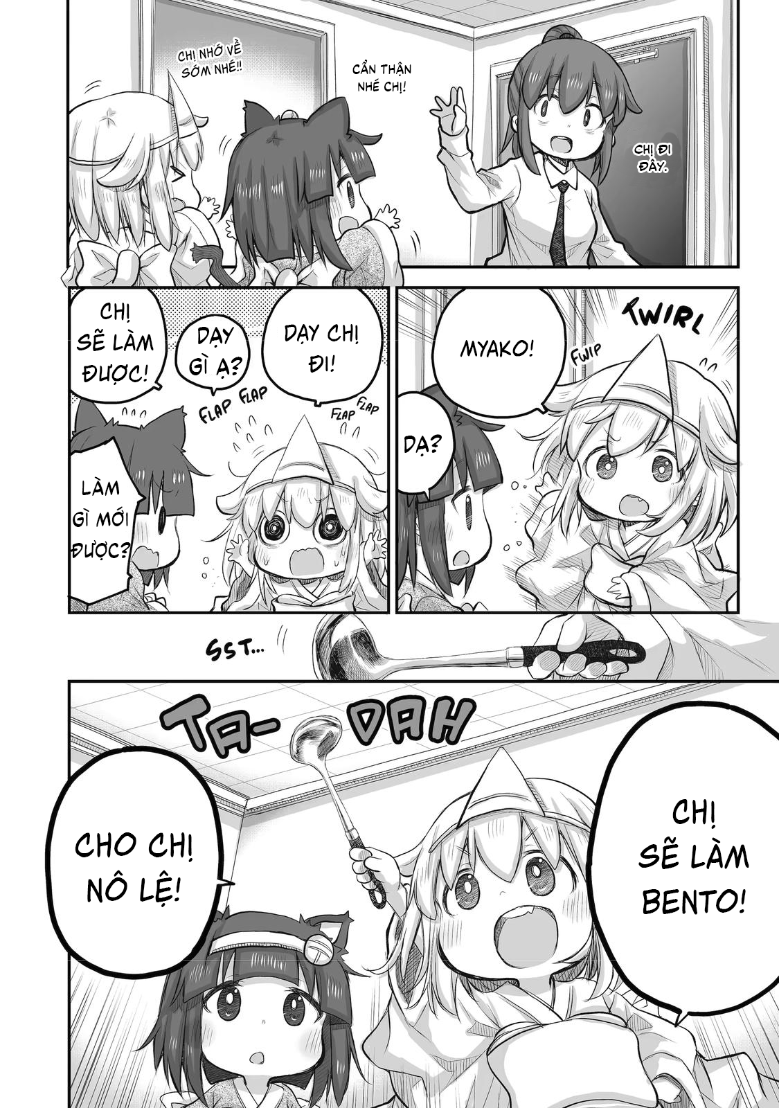 Miss Shachiku And The Little Baby Ghost Chapter 40 - Trang 2