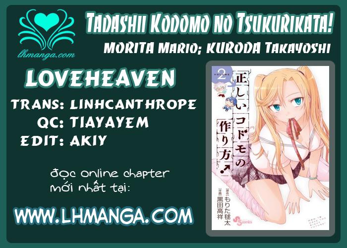 Tadashii Kodomo No Tsukurikata! Chapter 40 - Trang 2