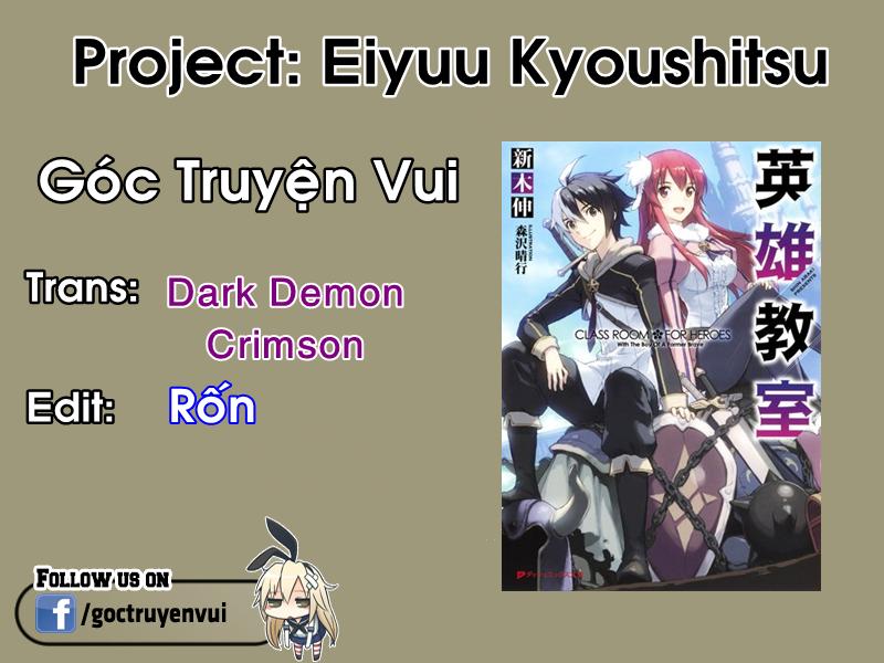 Eiyuu Kyoushitsu – Class Room For Heroes Chapter 6 - Trang 2