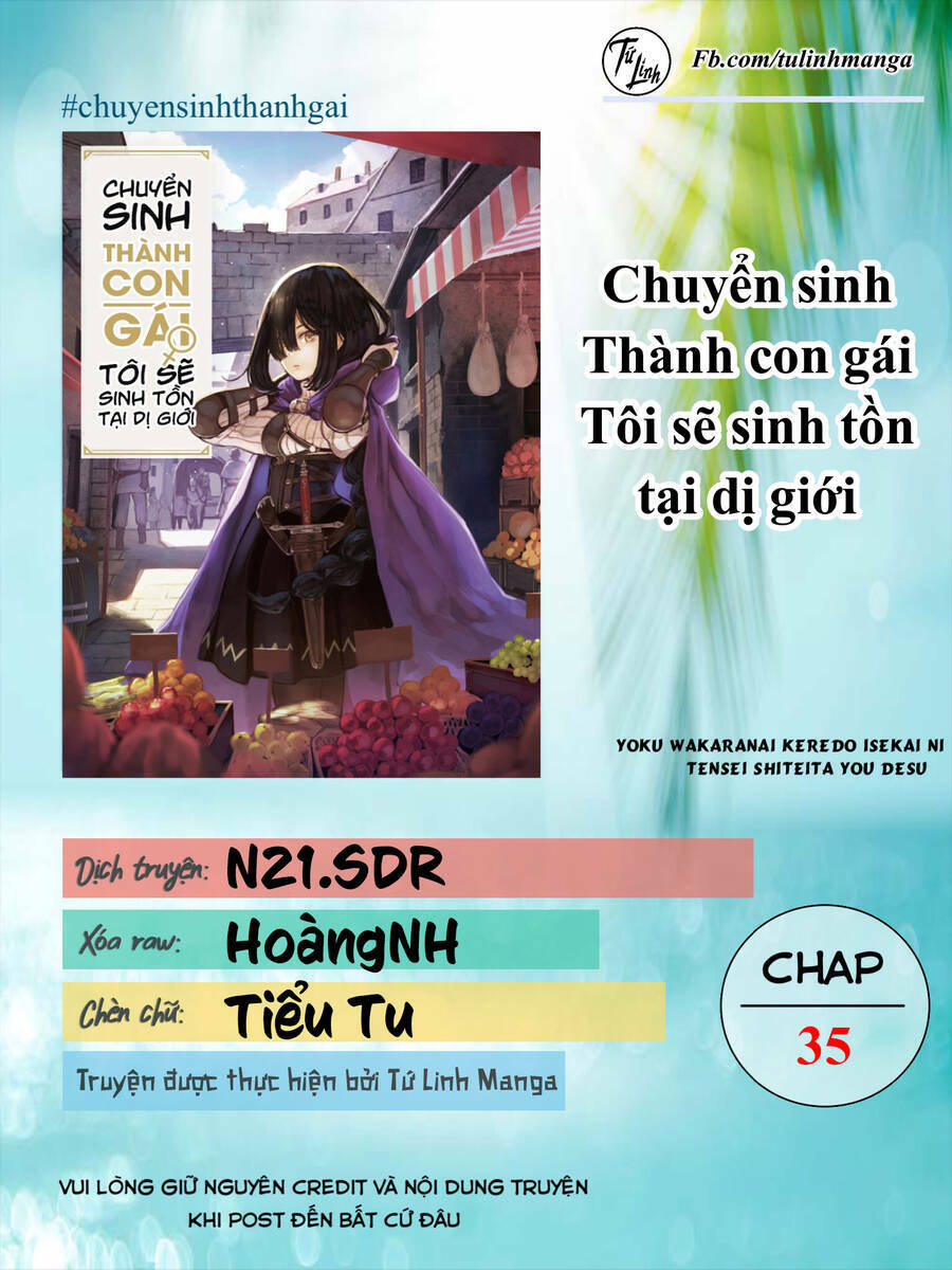 Chuyển Sinh Thành Con Gái, Tôi Sẽ Sinh Tồn Tại Dị Giới Chapter 35 - Trang 2