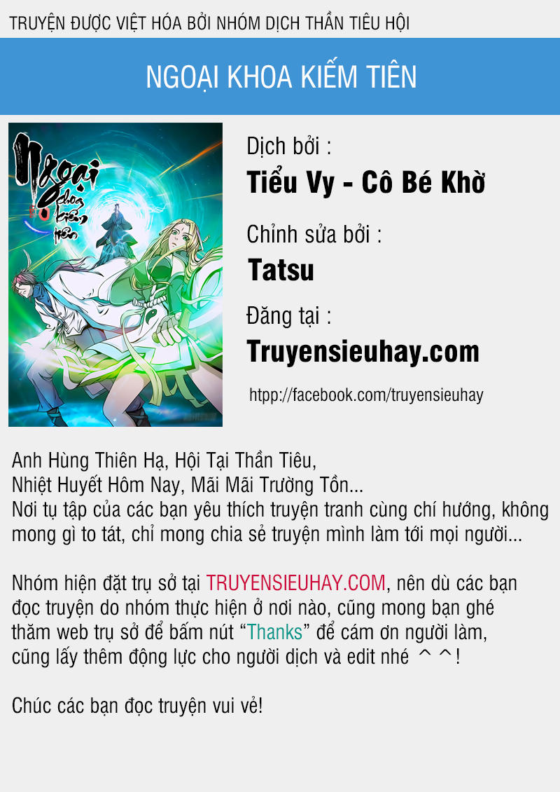 Ngoại Khoa Kiếm Tiên Chapter 16 - Trang 2