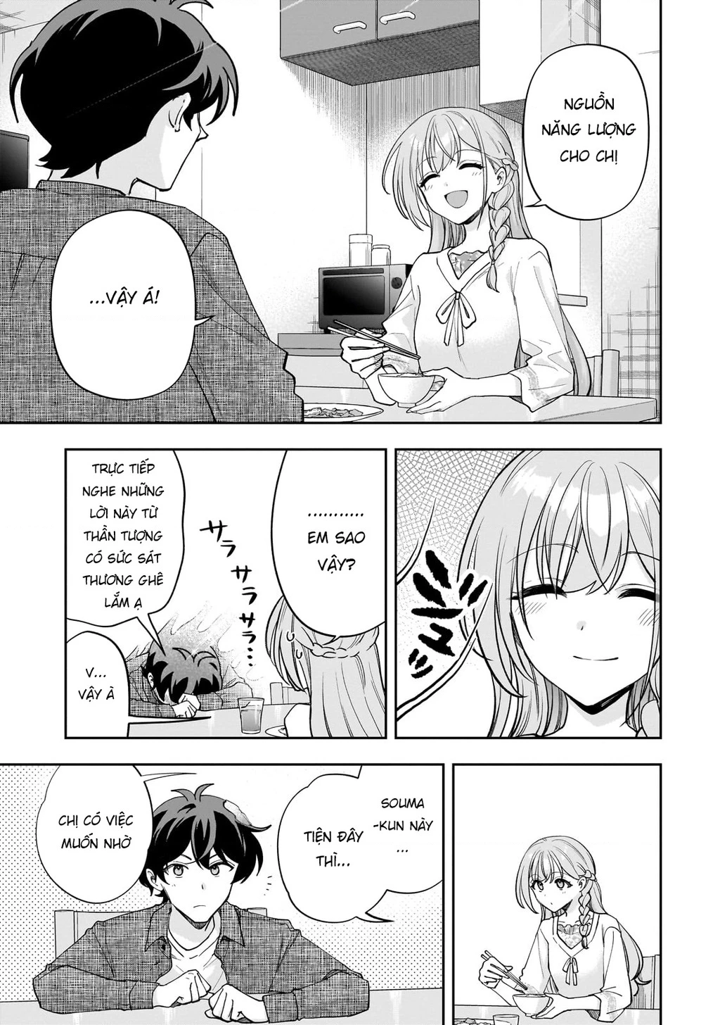 Net No “Oshi” To Real No “Oshi” Ga Tonari Ni Hikkoshite Kita Chapter 14 - Trang 2