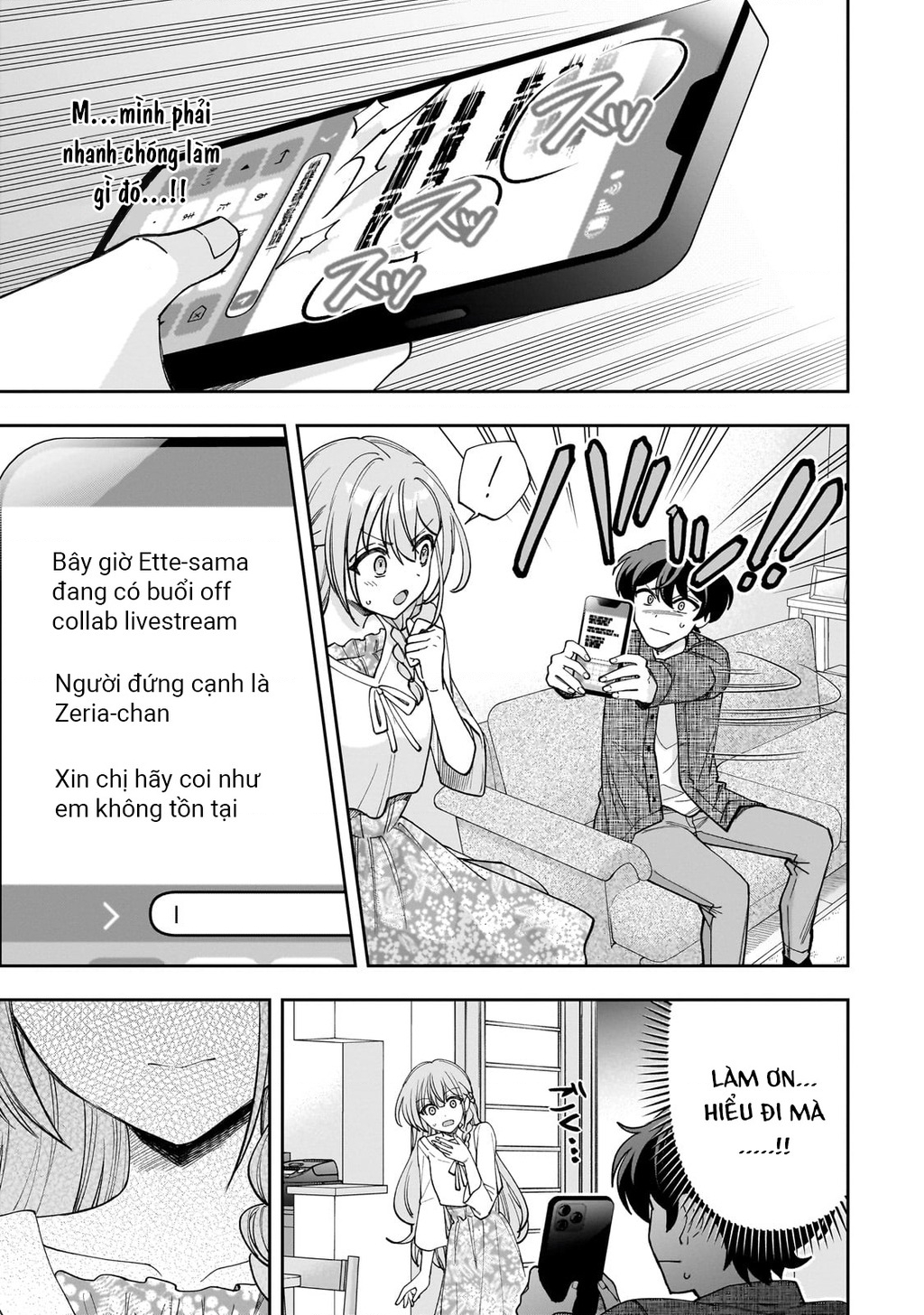 Net No “Oshi” To Real No “Oshi” Ga Tonari Ni Hikkoshite Kita Chapter 13 - Trang 2