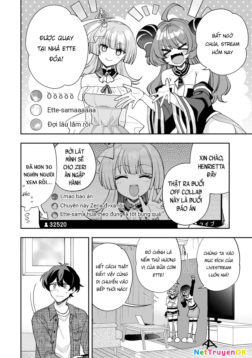 Net No “Oshi” To Real No “Oshi” Ga Tonari Ni Hikkoshite Kita Chapter 12 - Trang 2