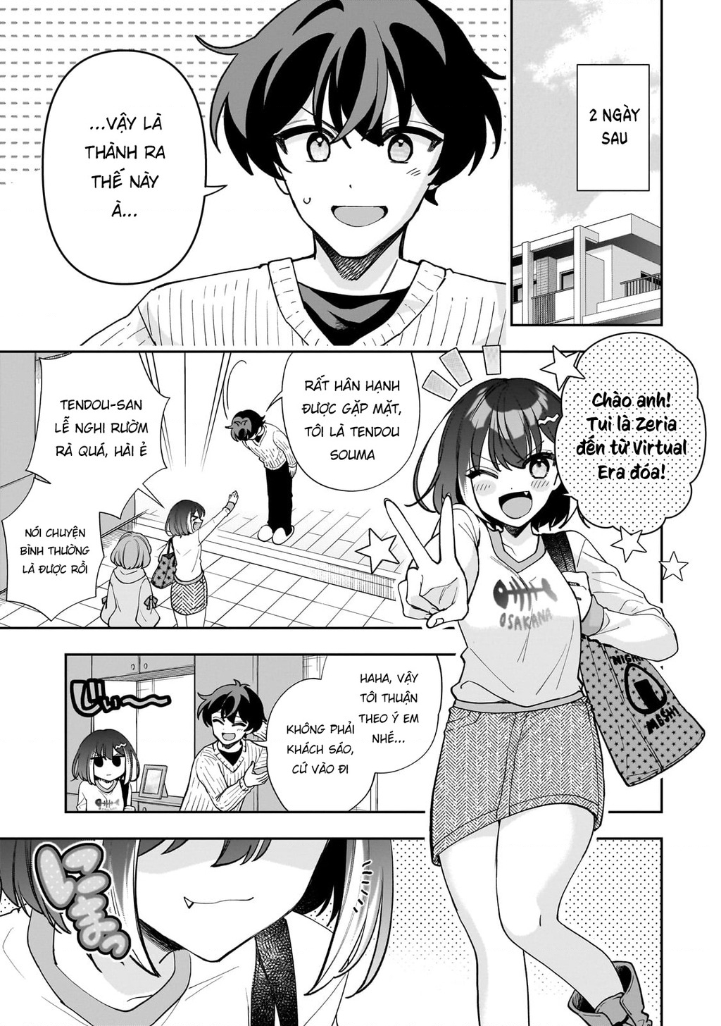 Net No “Oshi” To Real No “Oshi” Ga Tonari Ni Hikkoshite Kita Chapter 11 - Trang 2