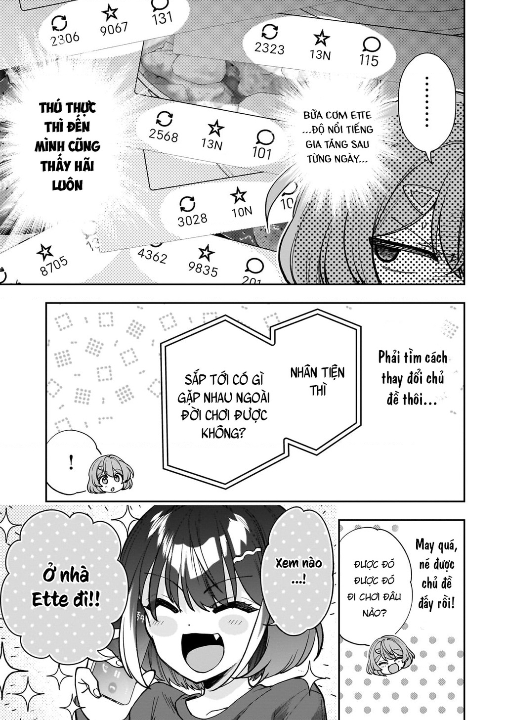 Net No “Oshi” To Real No “Oshi” Ga Tonari Ni Hikkoshite Kita Chapter 10 - Trang 2