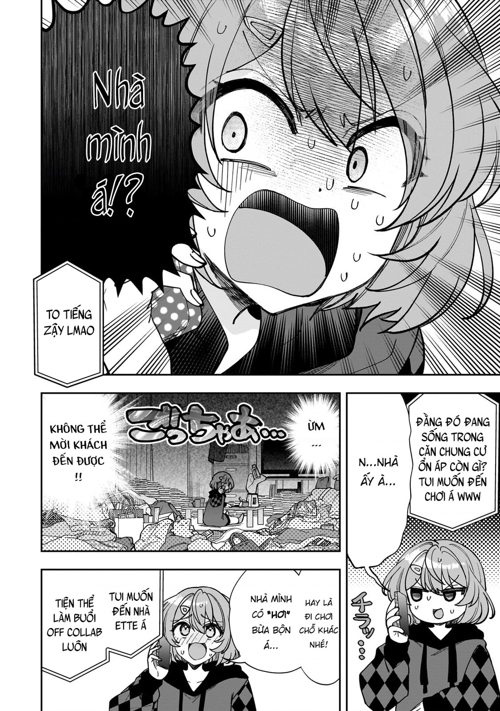 Net No “Oshi” To Real No “Oshi” Ga Tonari Ni Hikkoshite Kita Chapter 10 - Trang 2