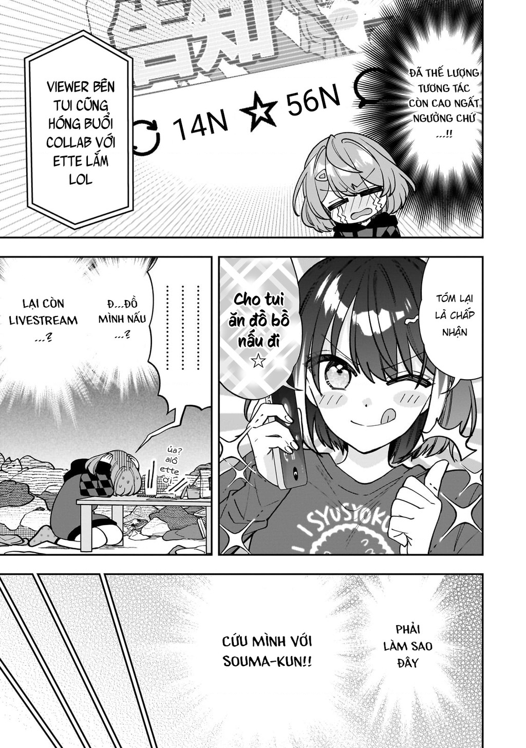 Net No “Oshi” To Real No “Oshi” Ga Tonari Ni Hikkoshite Kita Chapter 10 - Trang 2