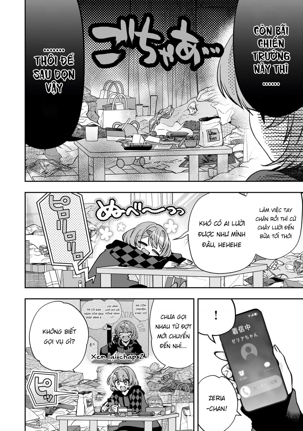 Net No “Oshi” To Real No “Oshi” Ga Tonari Ni Hikkoshite Kita Chapter 10 - Trang 2