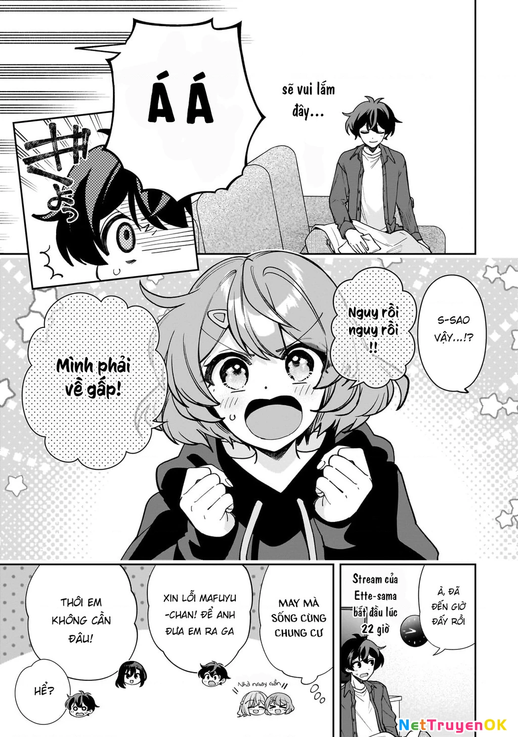 Net No “Oshi” To Real No “Oshi” Ga Tonari Ni Hikkoshite Kita Chapter 9 - Trang 2