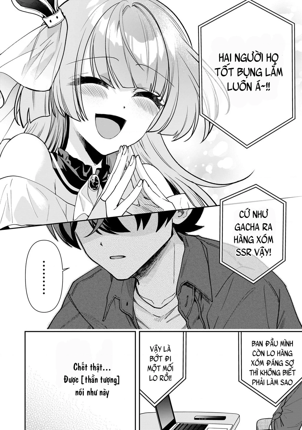 Net No “Oshi” To Real No “Oshi” Ga Tonari Ni Hikkoshite Kita Chapter 9 - Trang 2