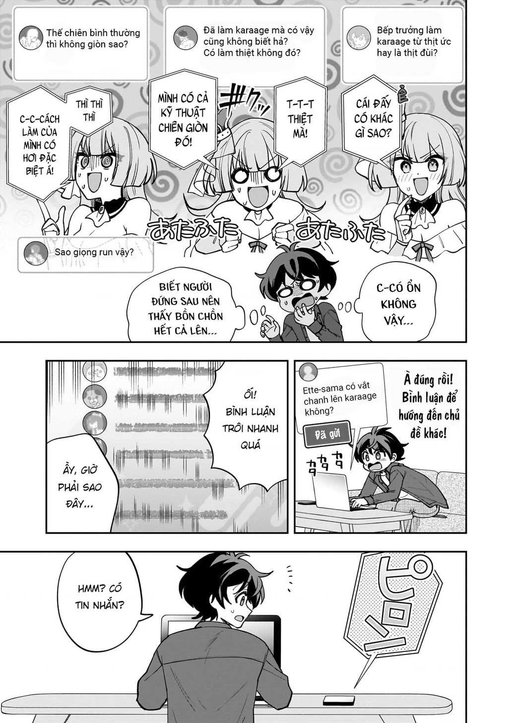 Net No “Oshi” To Real No “Oshi” Ga Tonari Ni Hikkoshite Kita Chapter 9 - Trang 2