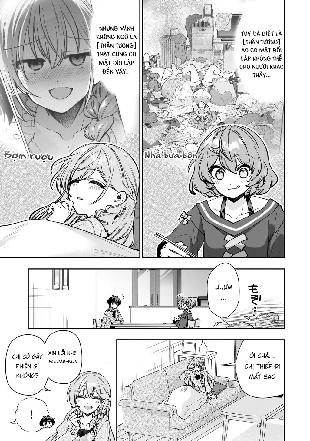 Net No “Oshi” To Real No “Oshi” Ga Tonari Ni Hikkoshite Kita Chapter 7 - Trang 2