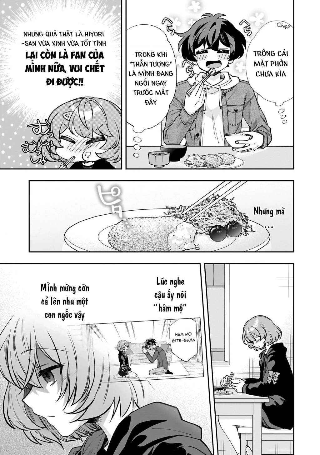 Net No “Oshi” To Real No “Oshi” Ga Tonari Ni Hikkoshite Kita Chapter 6 - Trang 2