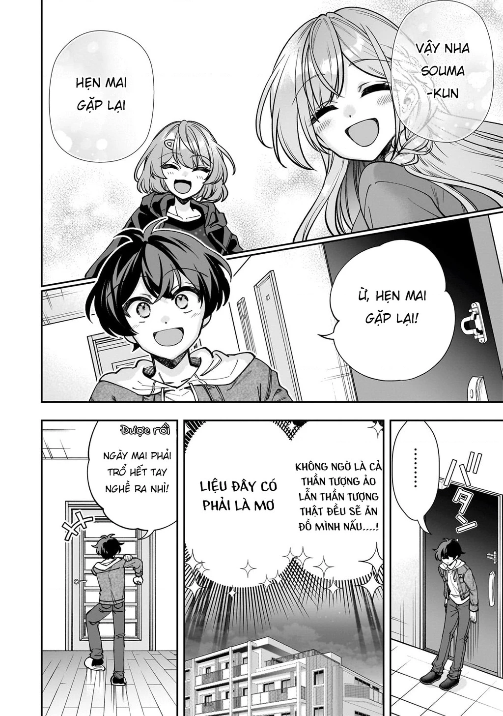 Net No “Oshi” To Real No “Oshi” Ga Tonari Ni Hikkoshite Kita Chapter 6 - Trang 2