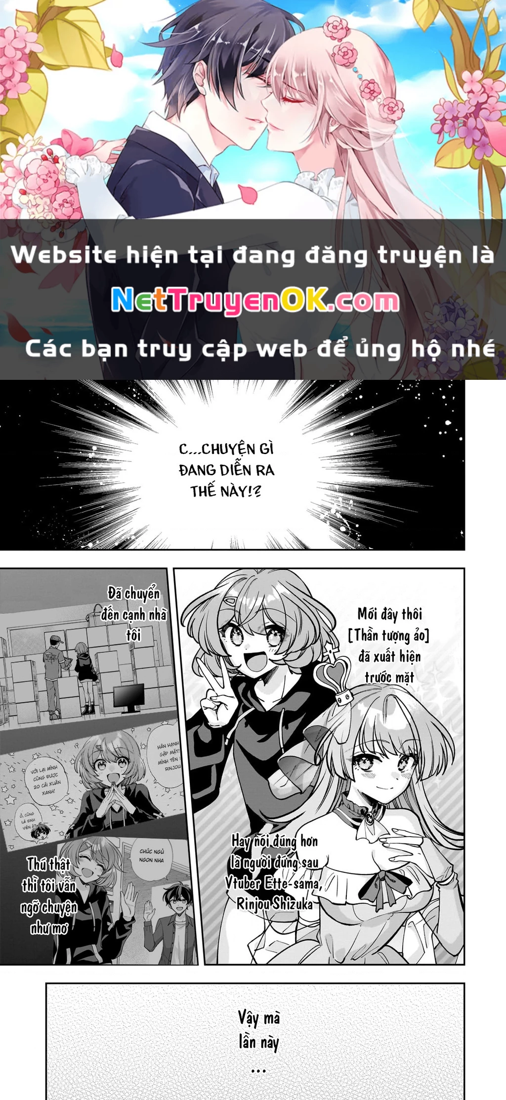 Net No “Oshi” To Real No “Oshi” Ga Tonari Ni Hikkoshite Kita Chapter 6 - Trang 2