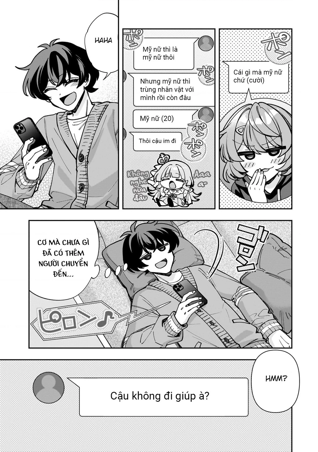 Net No “Oshi” To Real No “Oshi” Ga Tonari Ni Hikkoshite Kita Chapter 5 - Trang 2