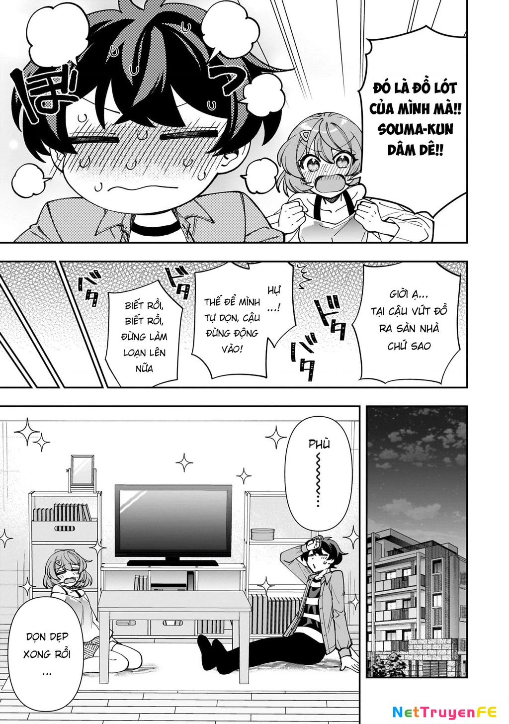 Net No “Oshi” To Real No “Oshi” Ga Tonari Ni Hikkoshite Kita Chapter 3 - Trang 2