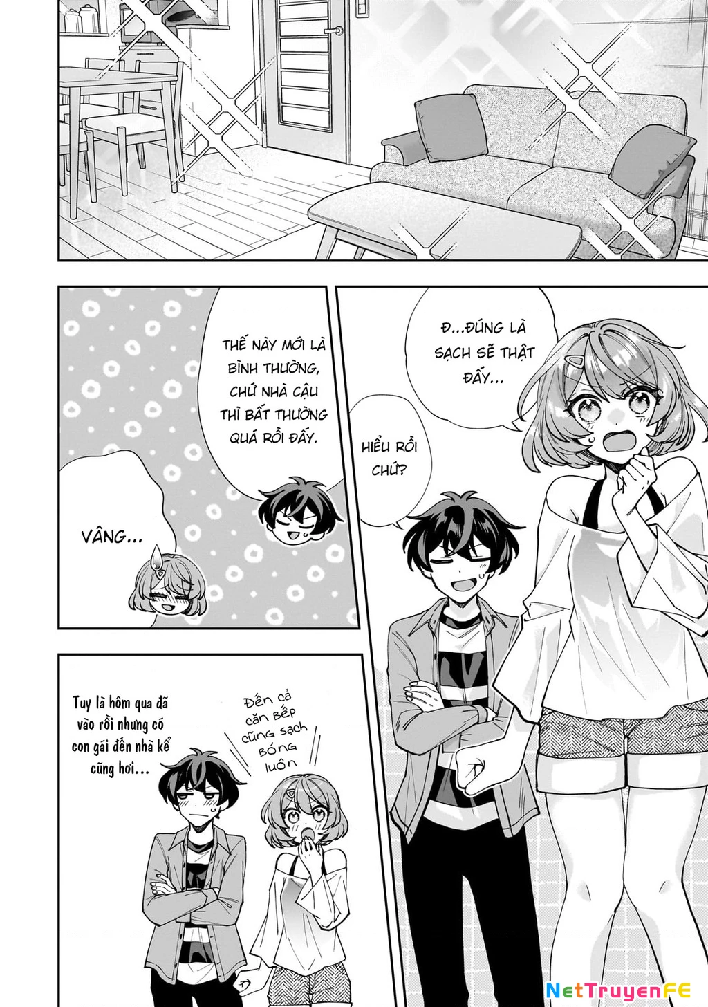 Net No “Oshi” To Real No “Oshi” Ga Tonari Ni Hikkoshite Kita Chapter 3 - Trang 2