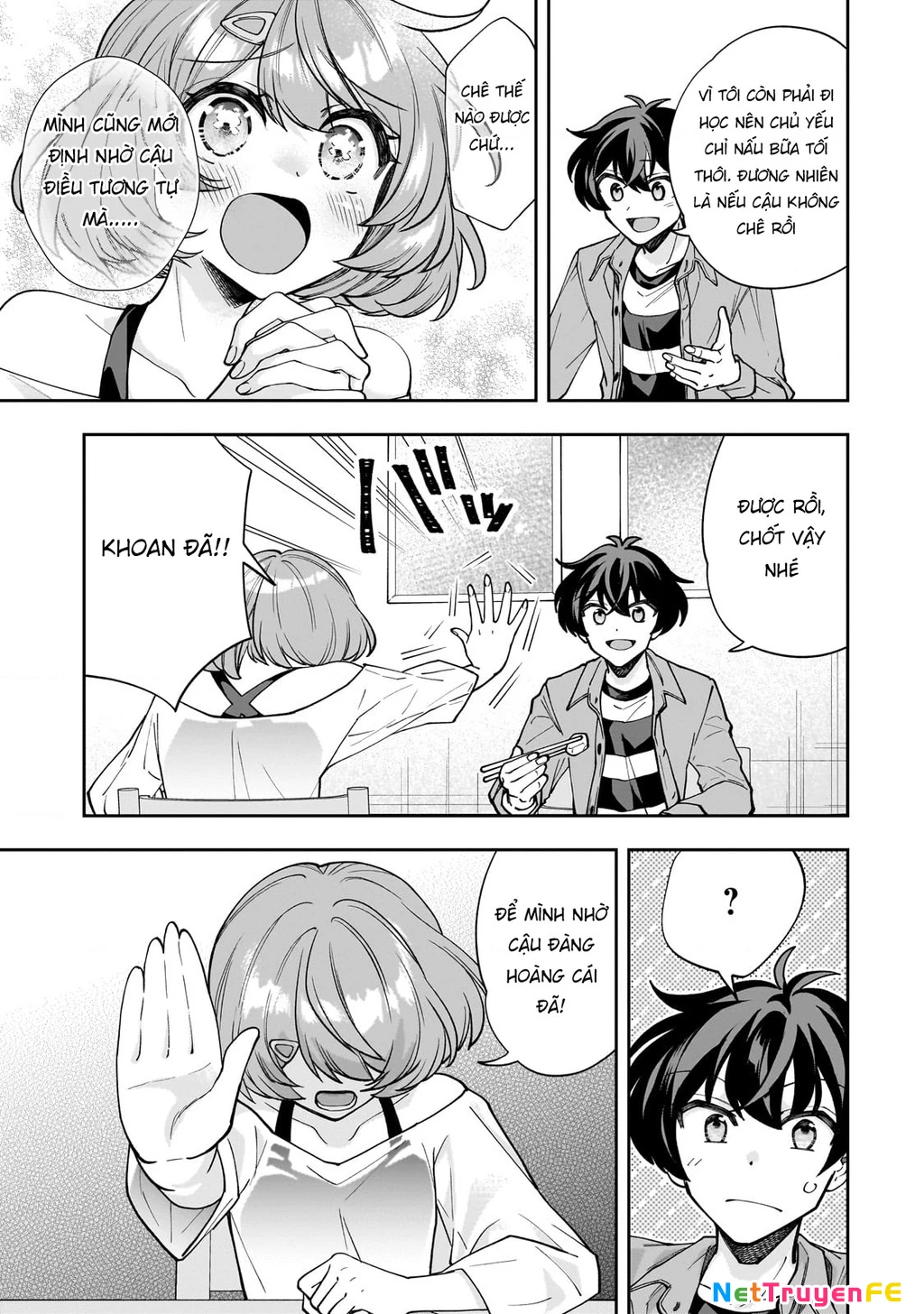 Net No “Oshi” To Real No “Oshi” Ga Tonari Ni Hikkoshite Kita Chapter 3 - Trang 2