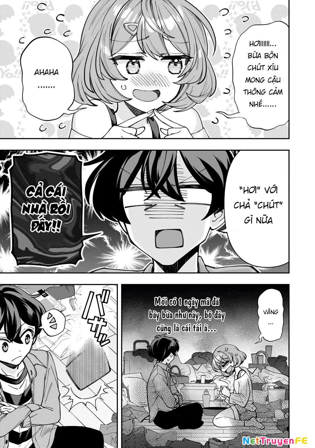 Net No “Oshi” To Real No “Oshi” Ga Tonari Ni Hikkoshite Kita Chapter 3 - Trang 2