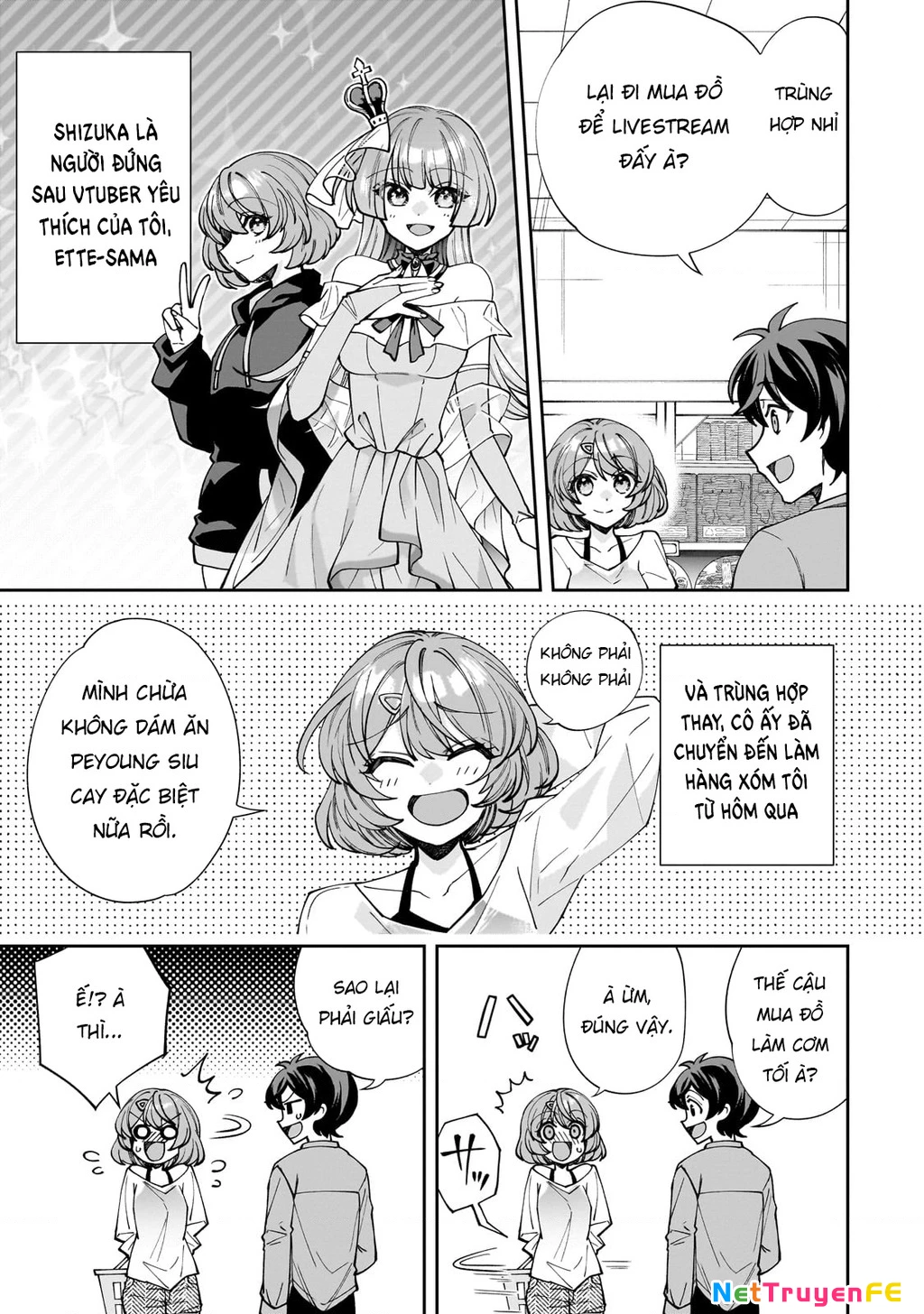 Net No “Oshi” To Real No “Oshi” Ga Tonari Ni Hikkoshite Kita Chapter 2 - Trang 2