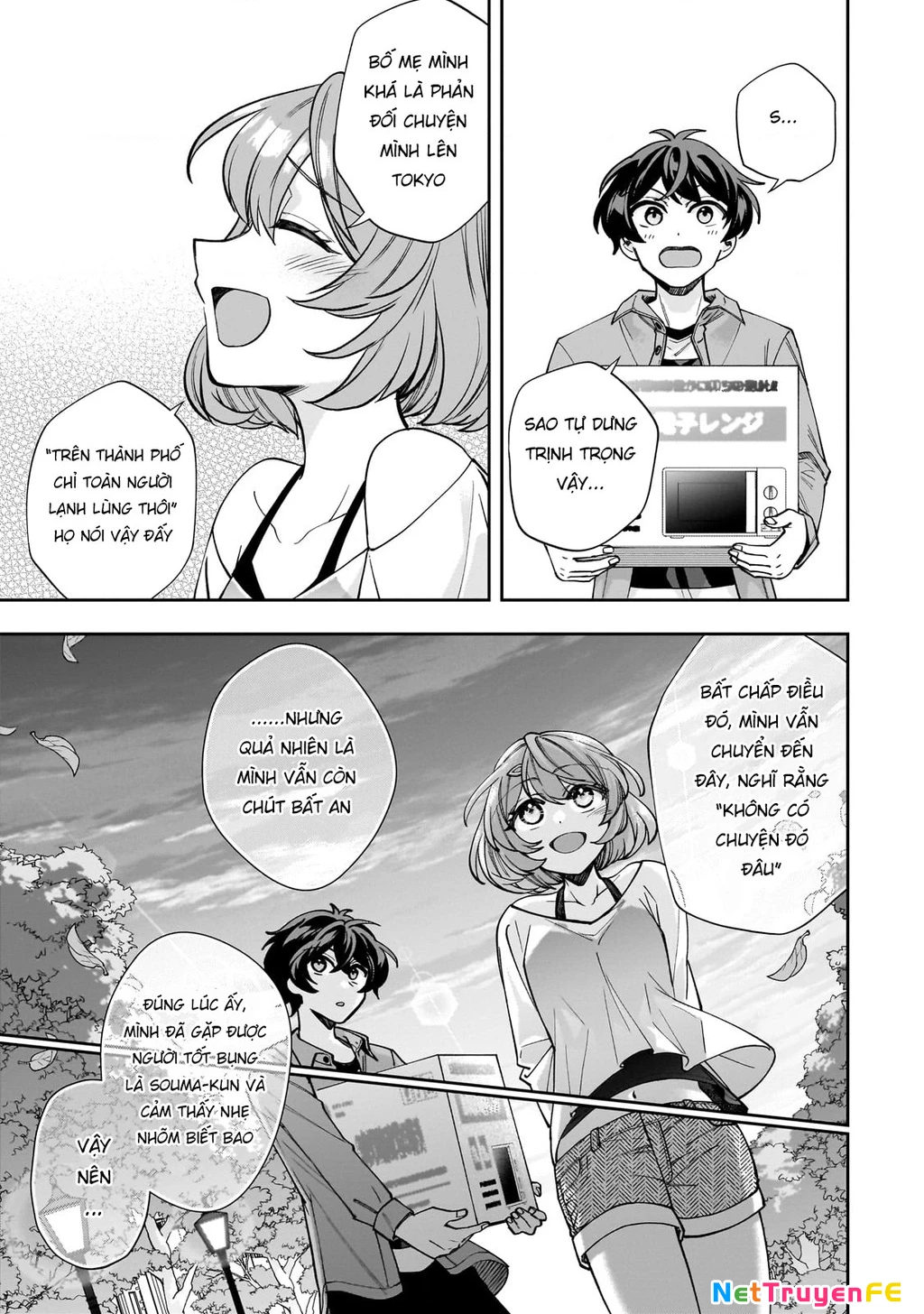 Net No “Oshi” To Real No “Oshi” Ga Tonari Ni Hikkoshite Kita Chapter 2 - Trang 2