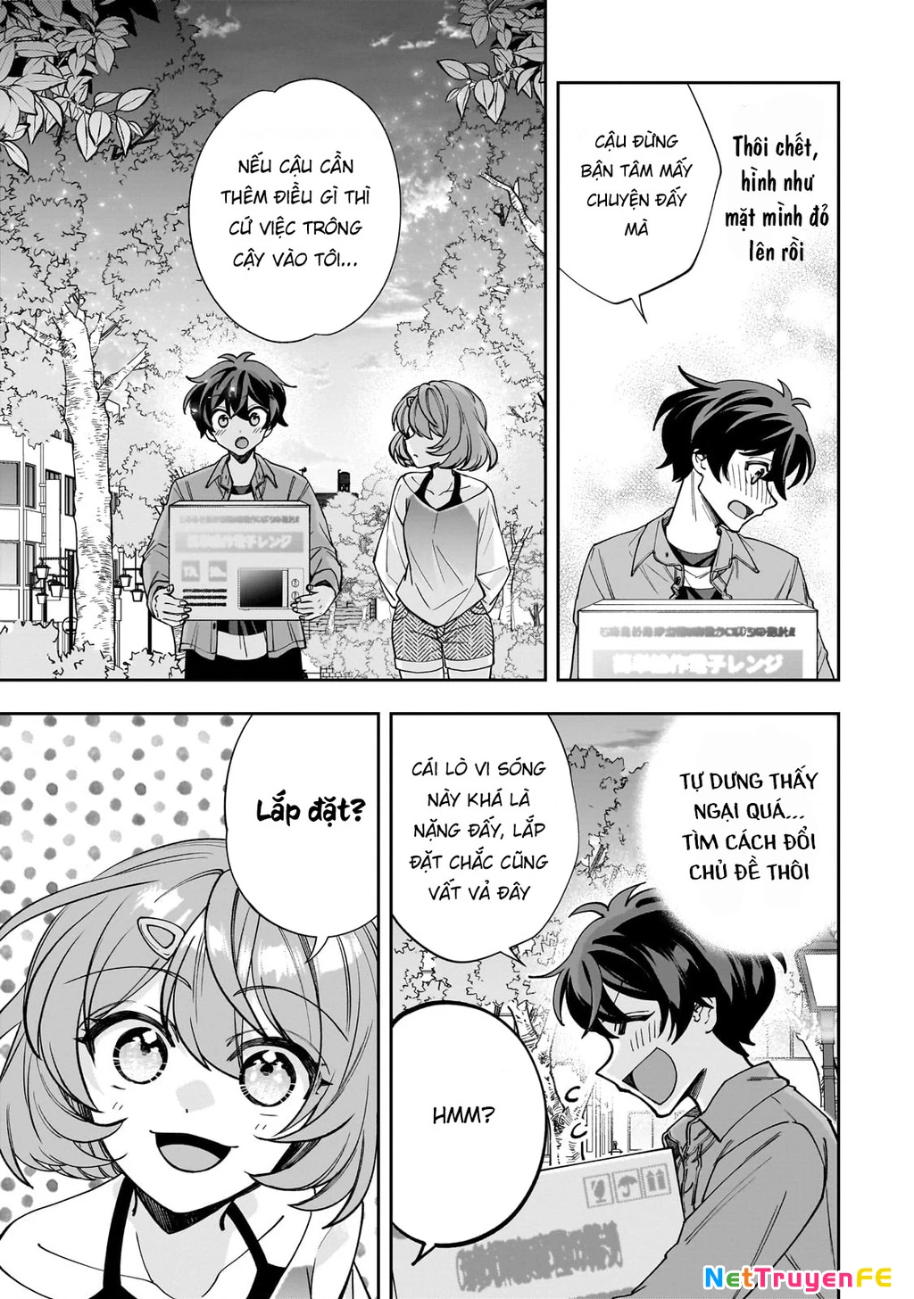 Net No “Oshi” To Real No “Oshi” Ga Tonari Ni Hikkoshite Kita Chapter 2 - Trang 2