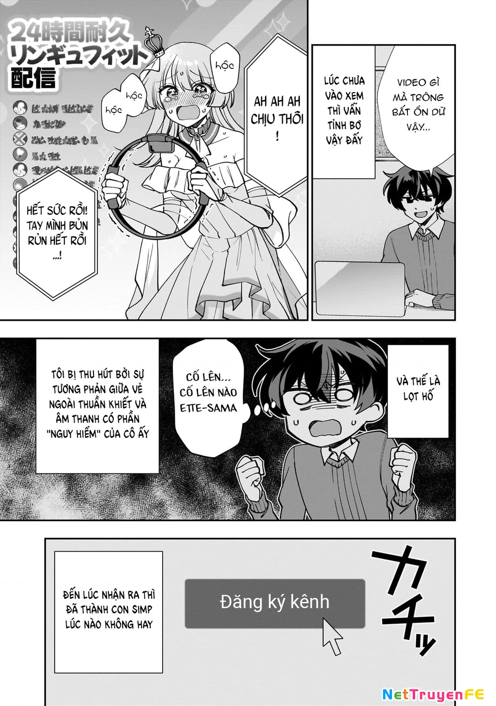 Net No “Oshi” To Real No “Oshi” Ga Tonari Ni Hikkoshite Kita Chapter 1 - Trang 2