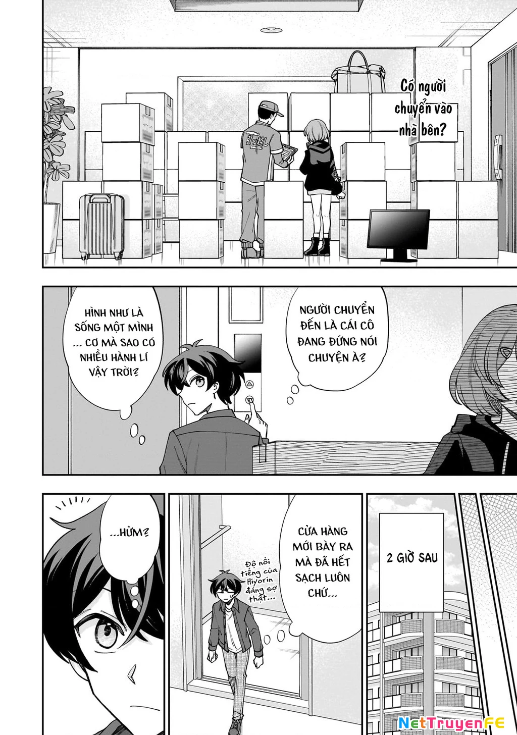 Net No “Oshi” To Real No “Oshi” Ga Tonari Ni Hikkoshite Kita Chapter 1 - Trang 2