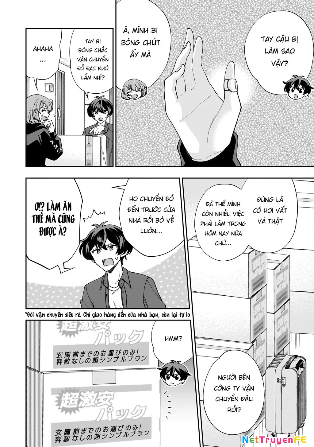 Net No “Oshi” To Real No “Oshi” Ga Tonari Ni Hikkoshite Kita Chapter 1 - Trang 2