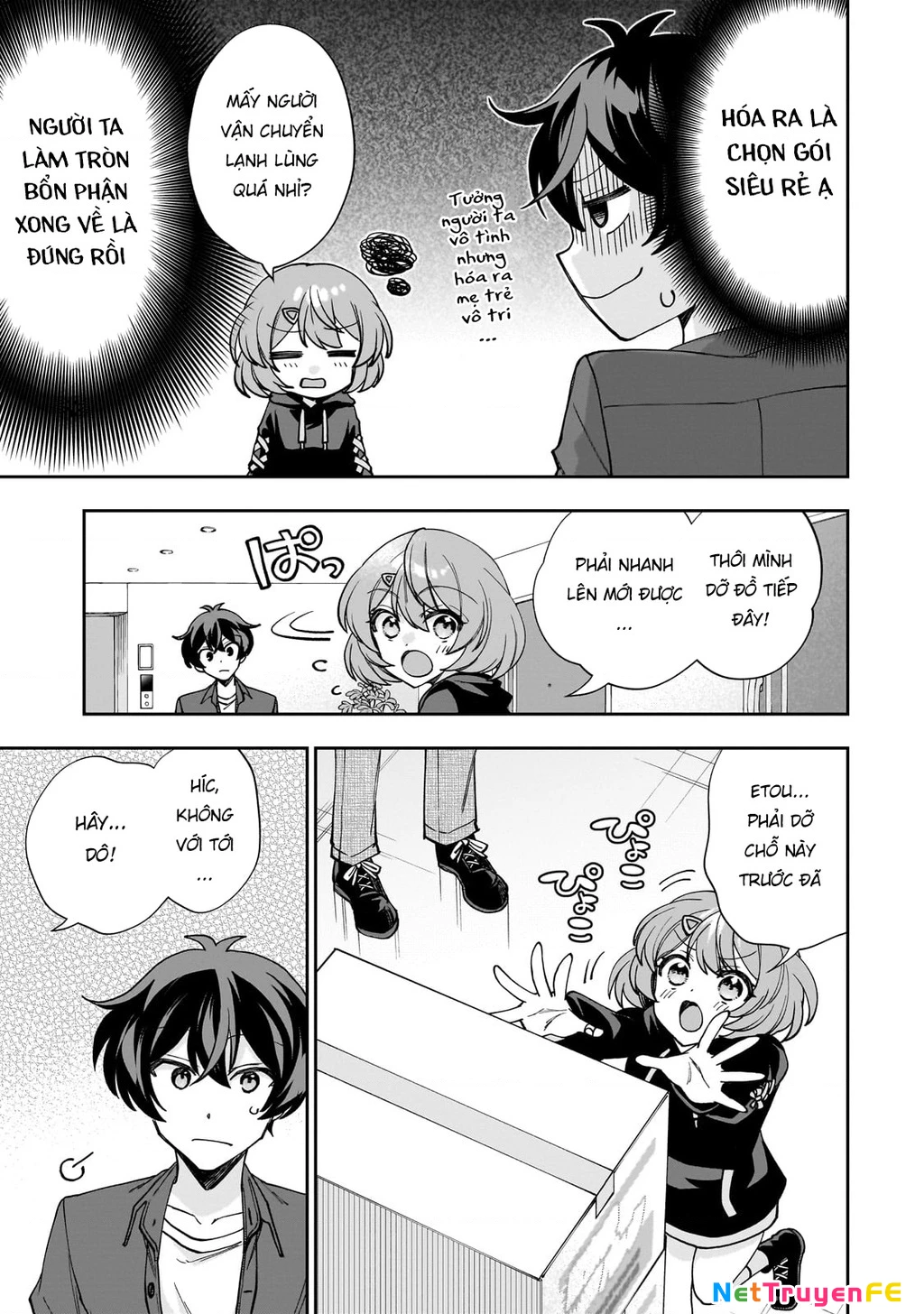 Net No “Oshi” To Real No “Oshi” Ga Tonari Ni Hikkoshite Kita Chapter 1 - Trang 2