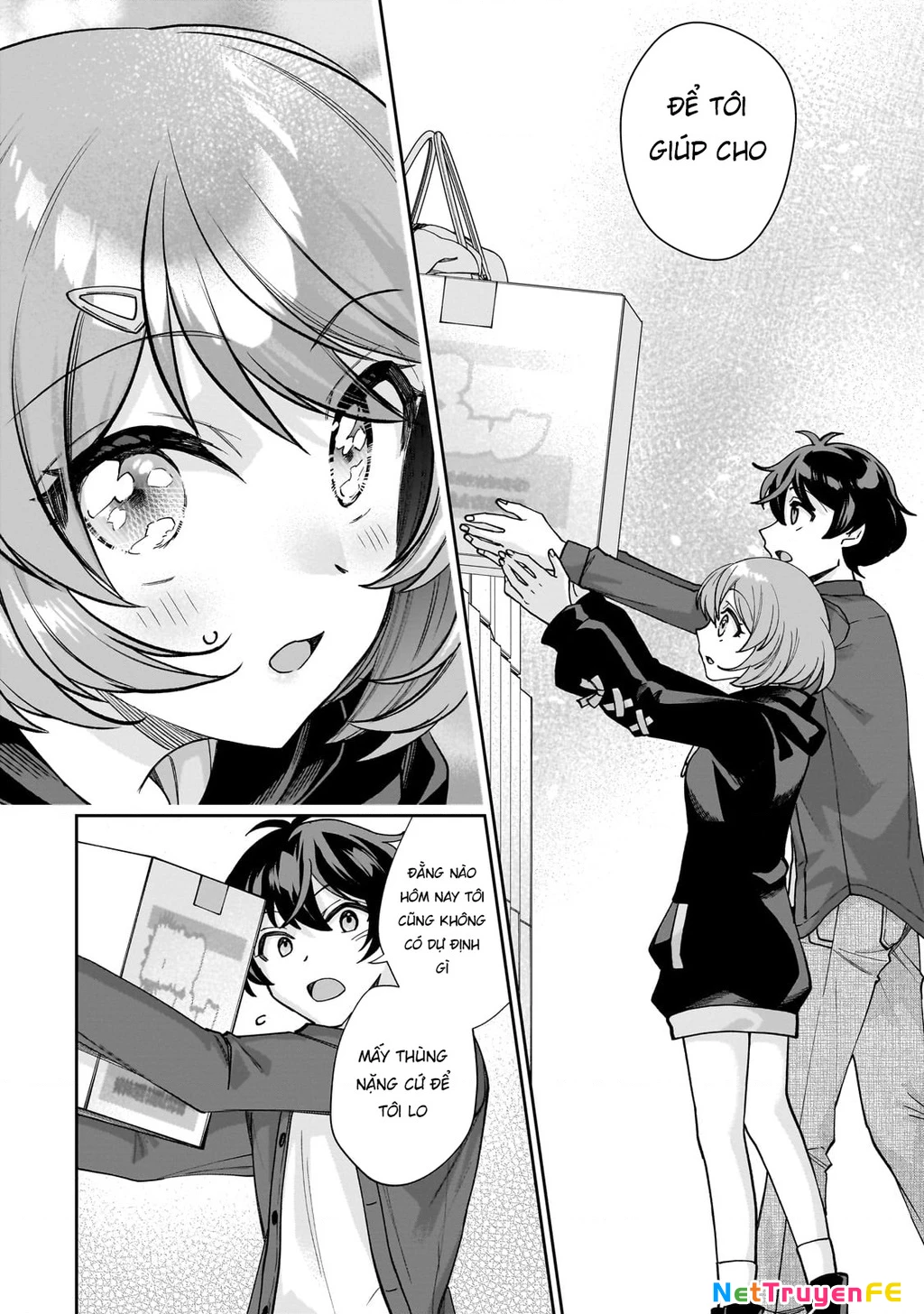 Net No “Oshi” To Real No “Oshi” Ga Tonari Ni Hikkoshite Kita Chapter 1 - Trang 2