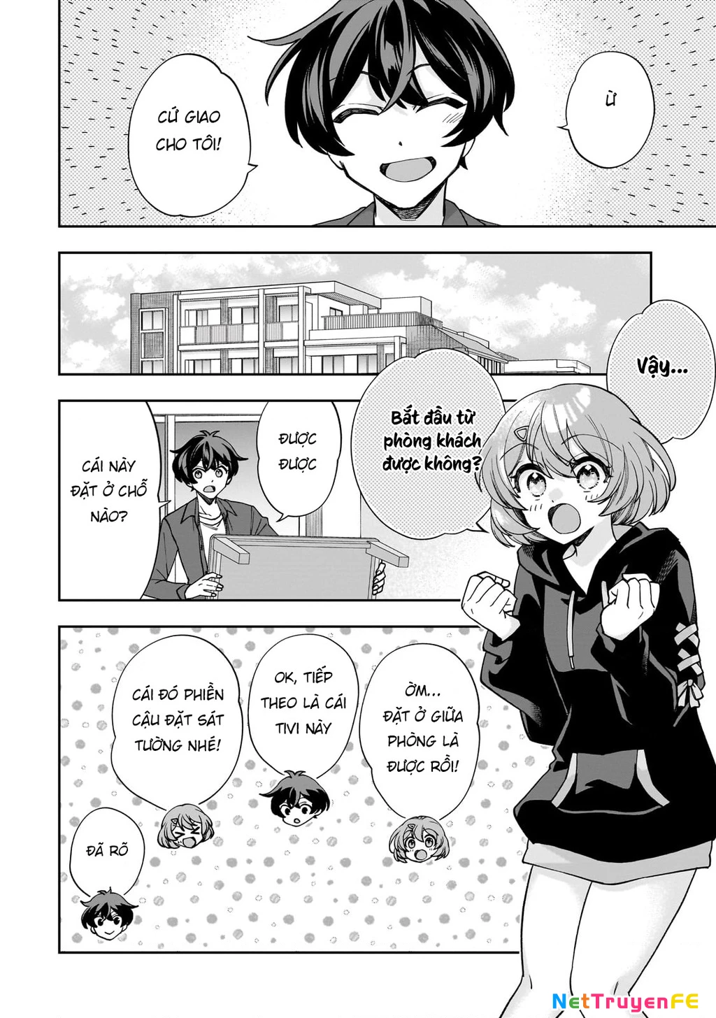 Net No “Oshi” To Real No “Oshi” Ga Tonari Ni Hikkoshite Kita Chapter 1 - Trang 2