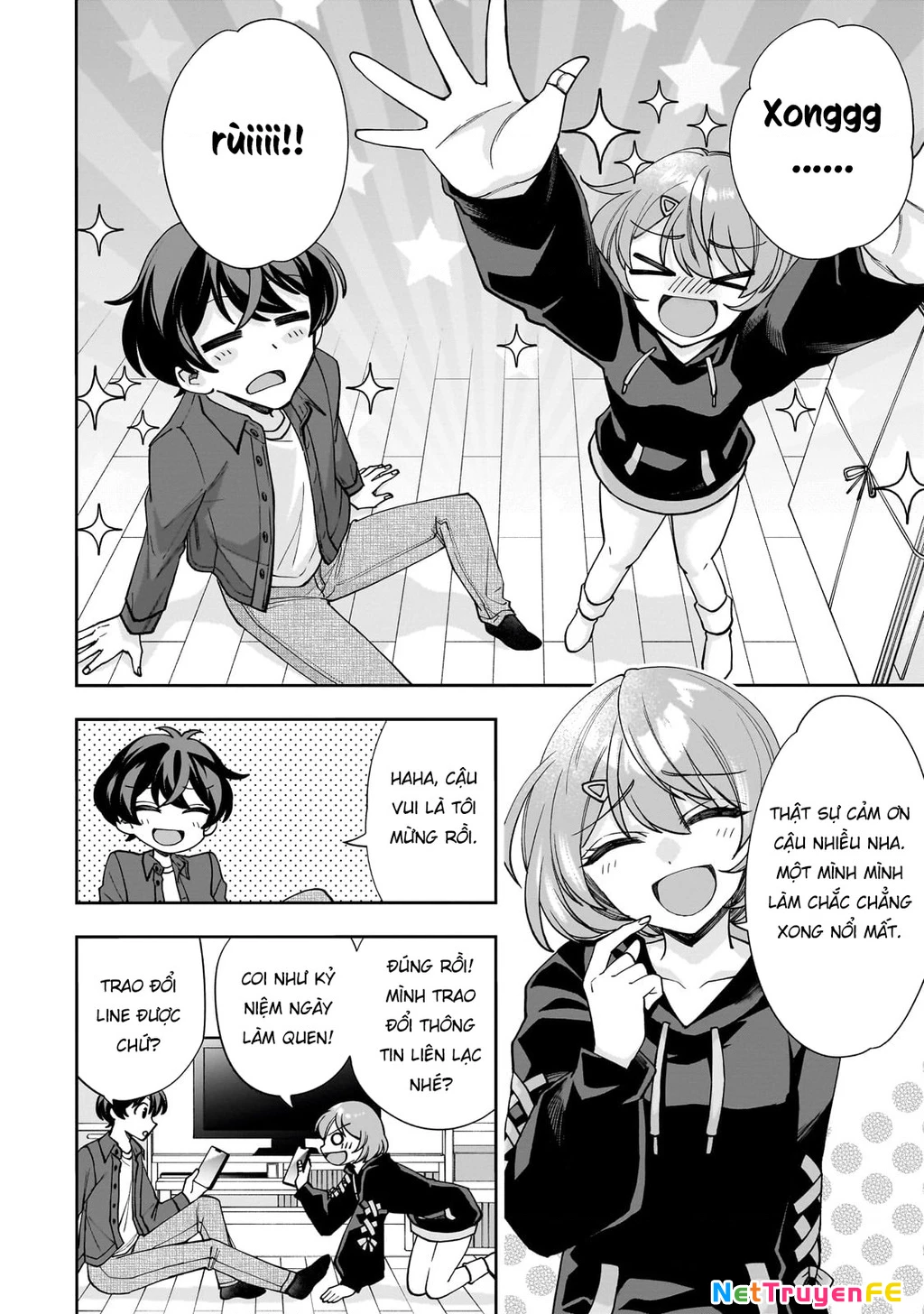 Net No “Oshi” To Real No “Oshi” Ga Tonari Ni Hikkoshite Kita Chapter 1 - Trang 2