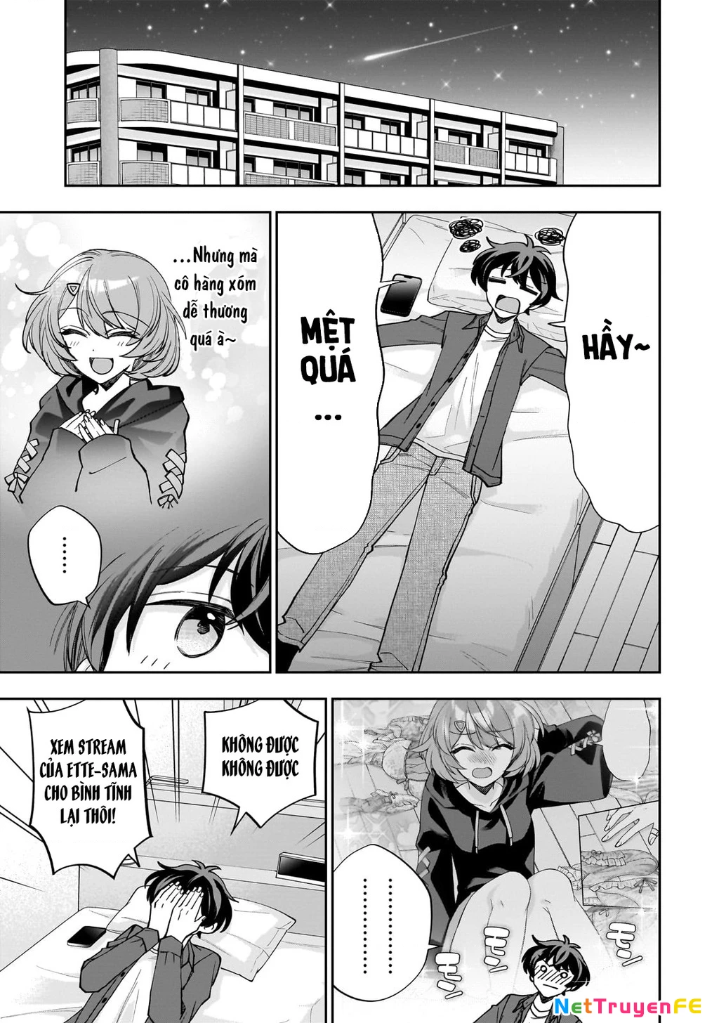 Net No “Oshi” To Real No “Oshi” Ga Tonari Ni Hikkoshite Kita Chapter 1 - Trang 2