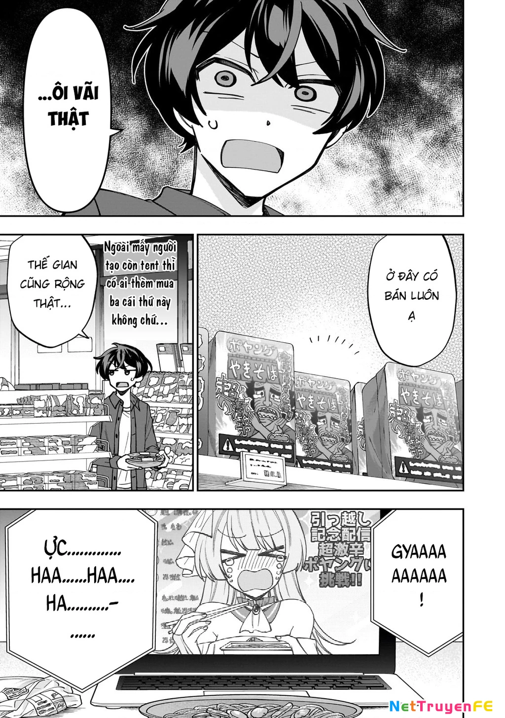 Net No “Oshi” To Real No “Oshi” Ga Tonari Ni Hikkoshite Kita Chapter 1 - Trang 2