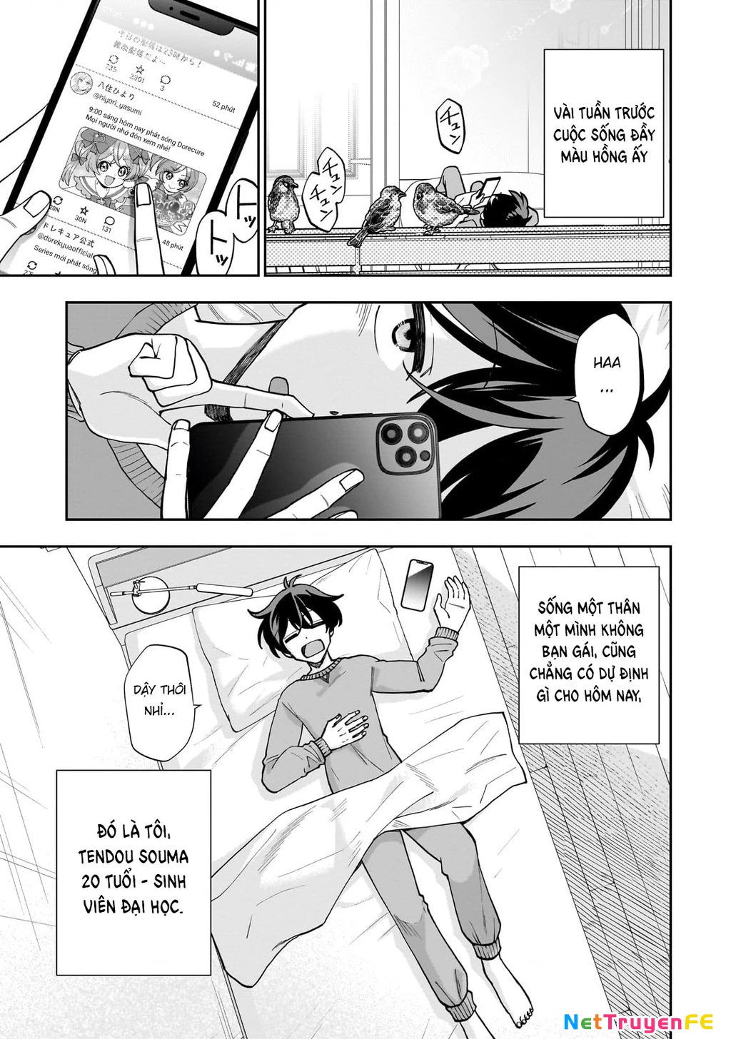 Net No “Oshi” To Real No “Oshi” Ga Tonari Ni Hikkoshite Kita Chapter 1 - Trang 2