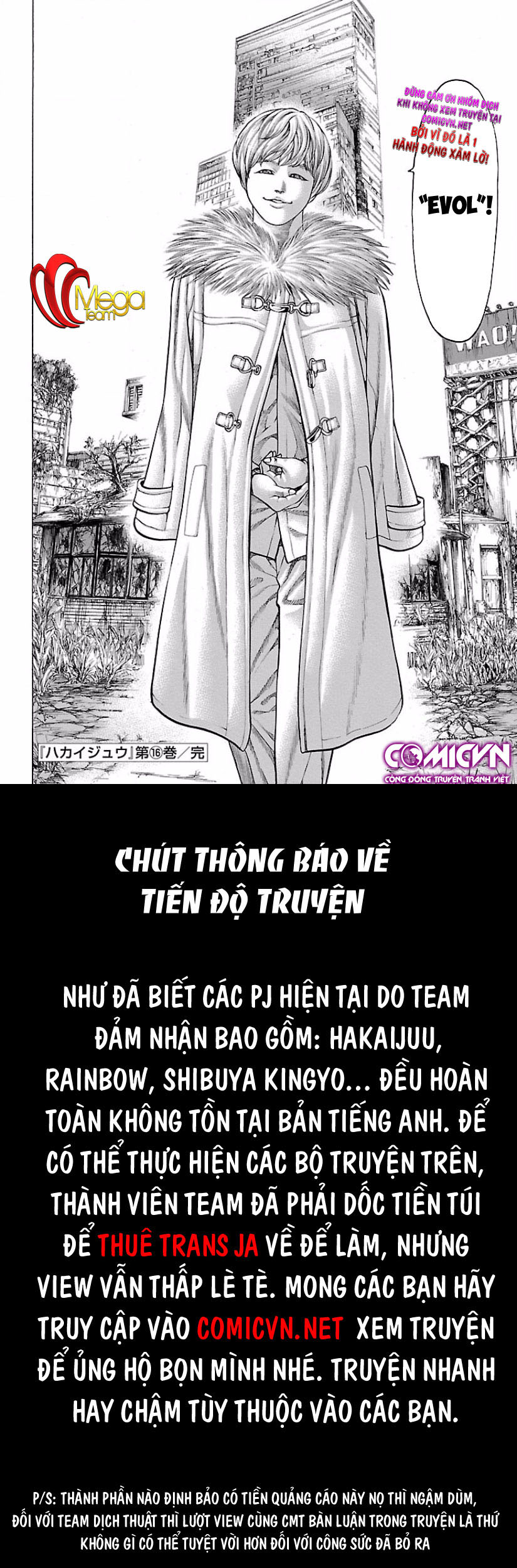 Hakaijuu Chapter 62 - Trang 2