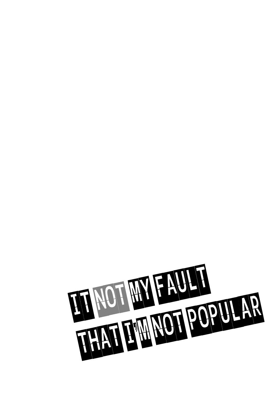 It’S Not My Fault That I’M Not Popular! Chapter 9.5 - Trang 2