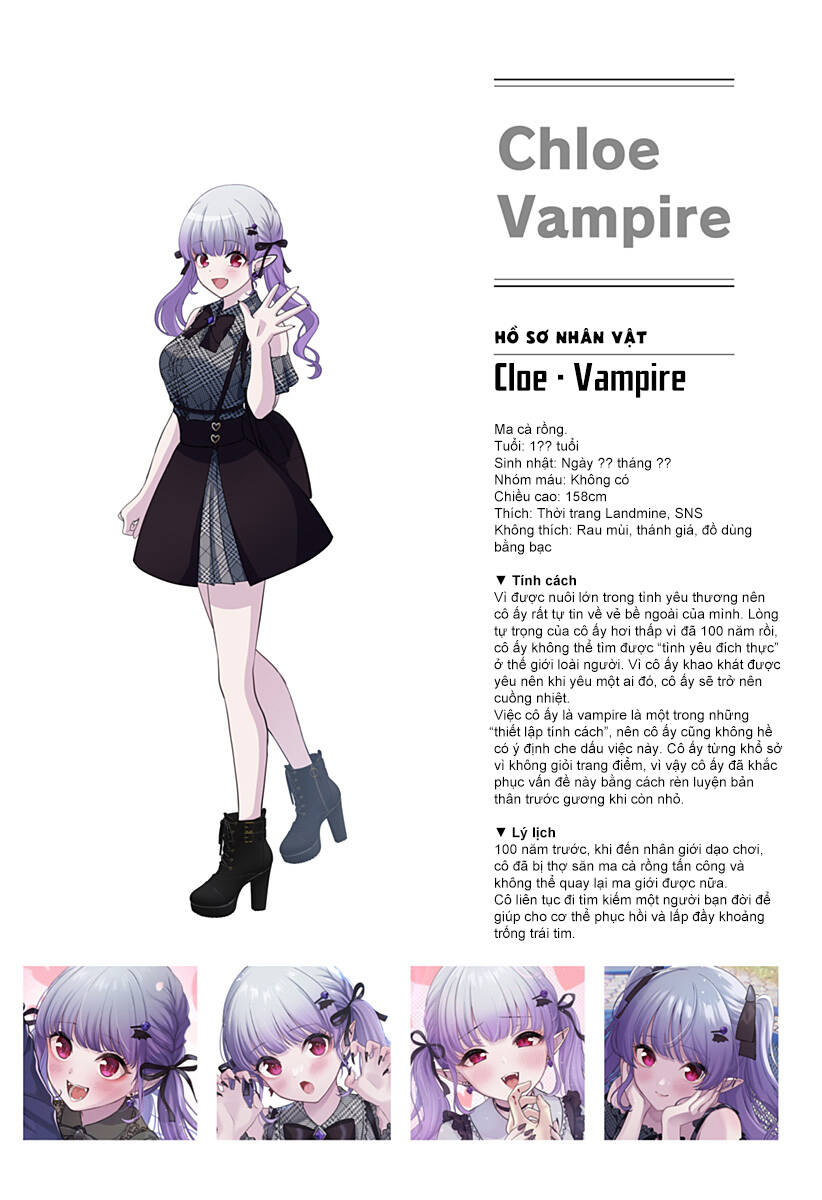 Tình Yêu Vampire Nặng Tựa Địa Lôi Chapter 7.5 - Trang 2